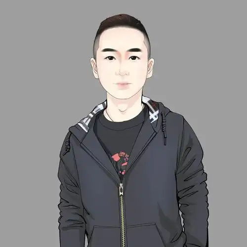 你的微信头像该换啦,适合中年大叔的真人手绘漫画头像,简约低调
