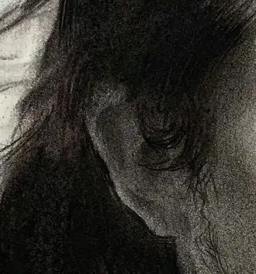 第三三二集朱传奇教你画发型放逸自然的男青年素描头像
