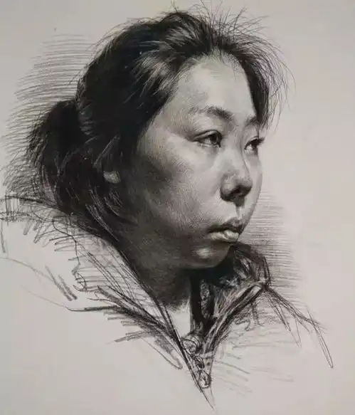 素描人物头像的基本步骤和要点,手再残都能画好
