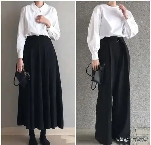 这个夏天,穿黑白极简风的你更高级
