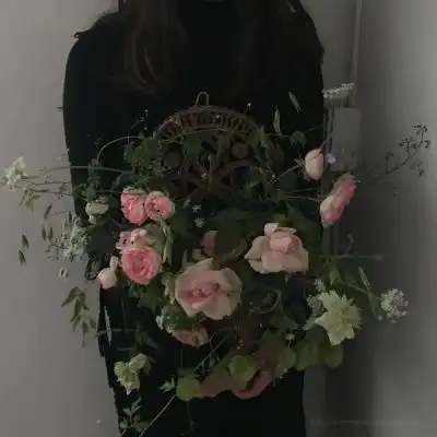 花朵静物头像部位头像
